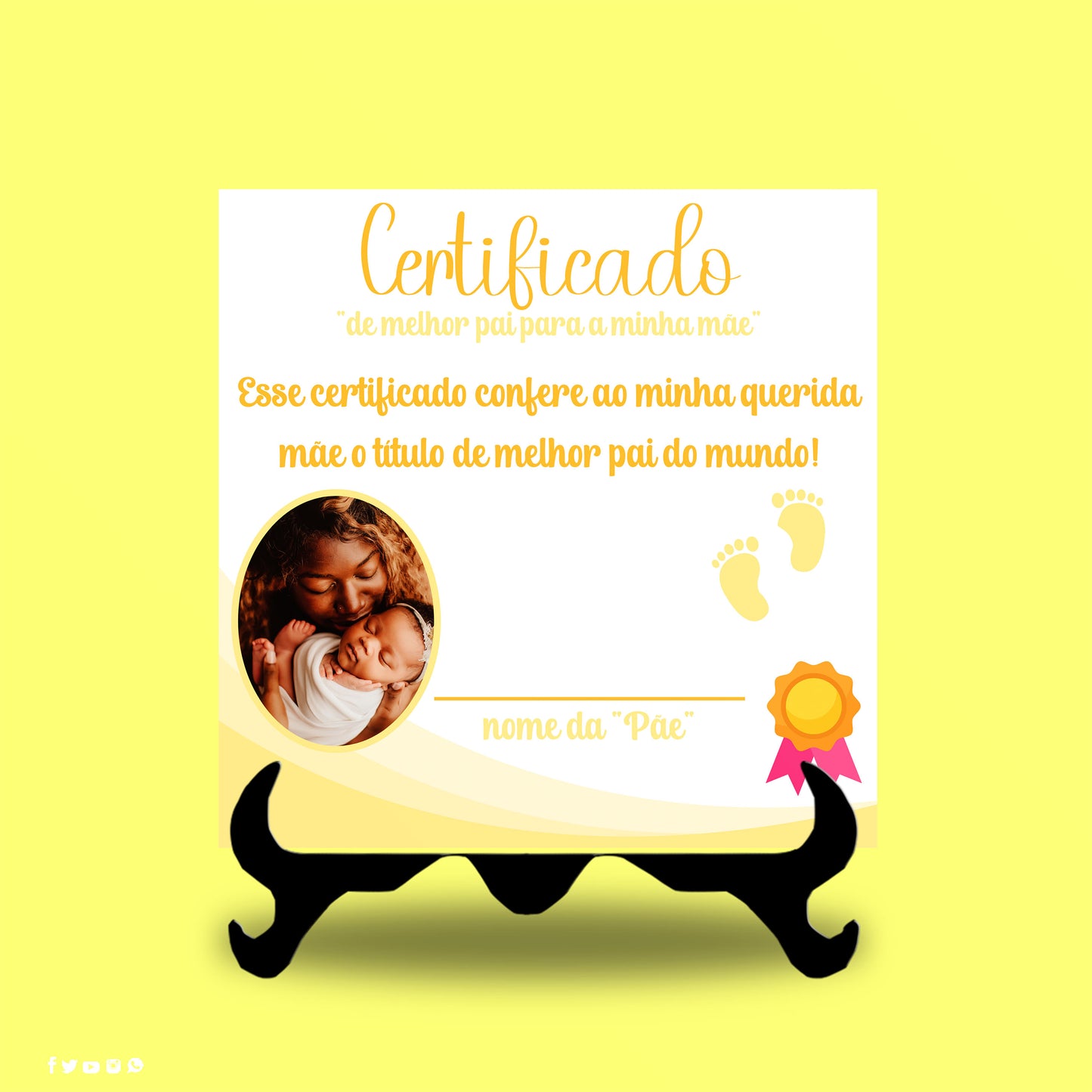 Certificado Dia do Pai