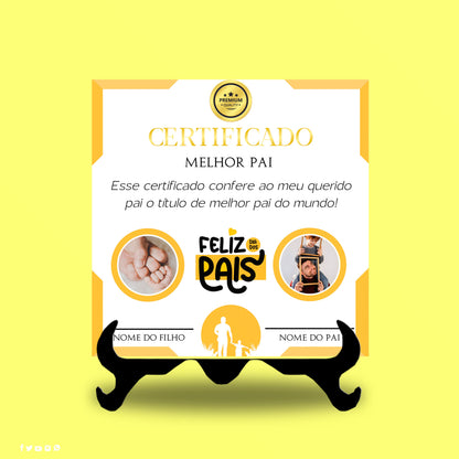 Certificado Dia do Pai