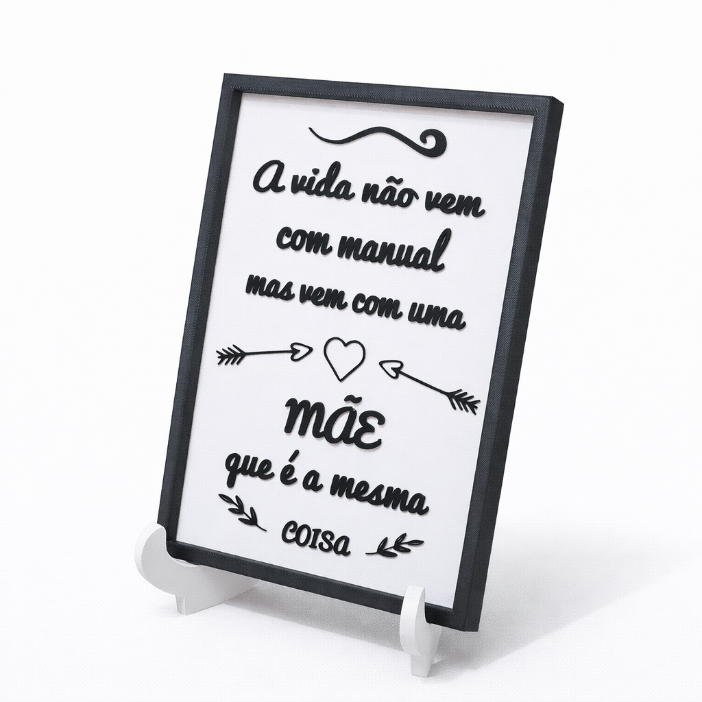 Quadro Mensagem Especial