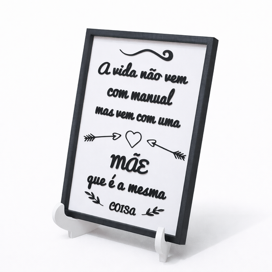 Quadro Mensagem Especial