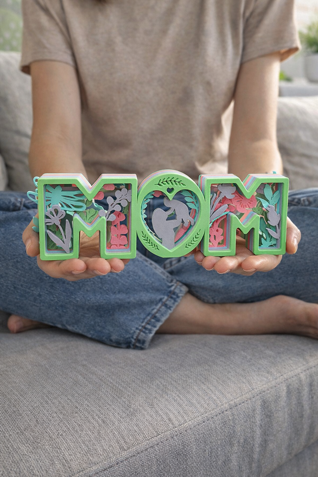 Mandala MOM Decorativo