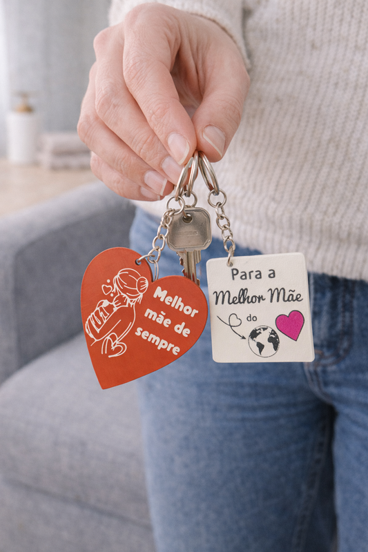 Porta chaves Dia da Mãe