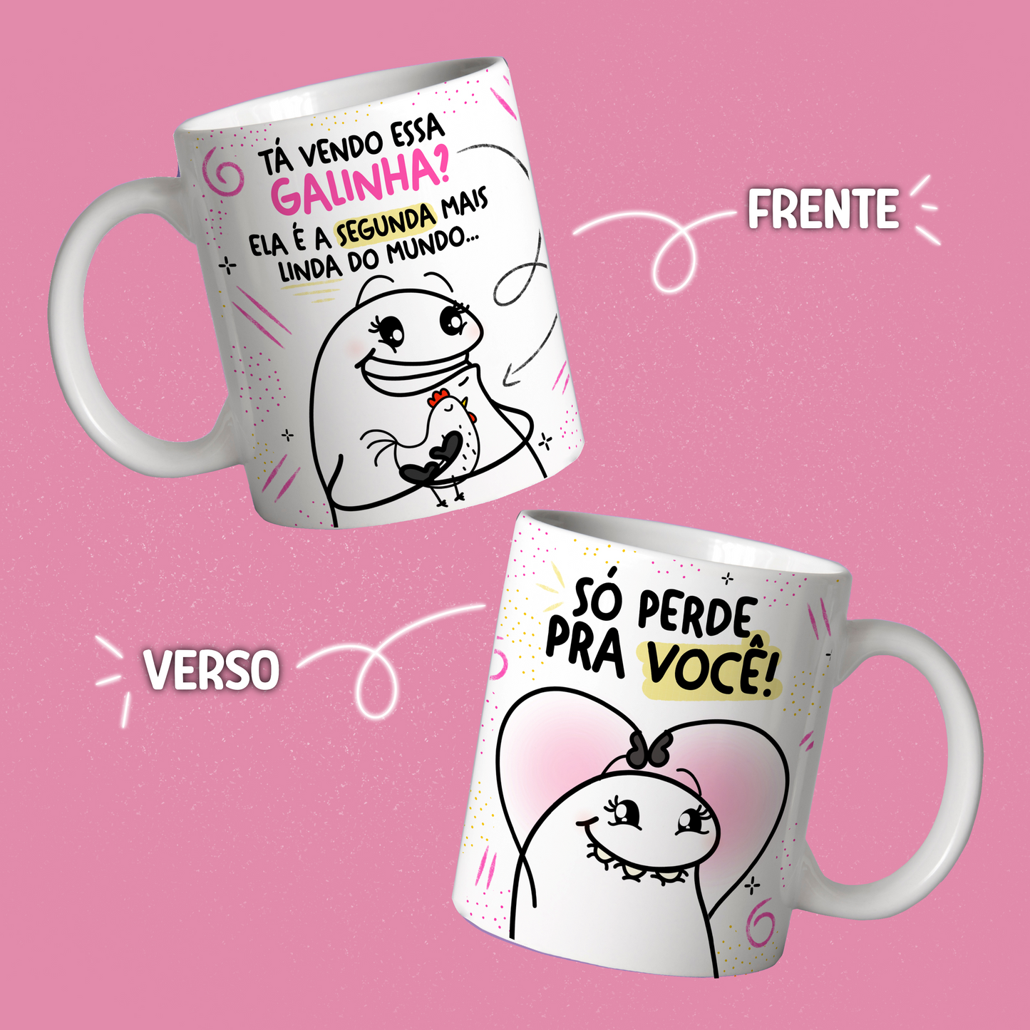 Caneca Flork Amigas