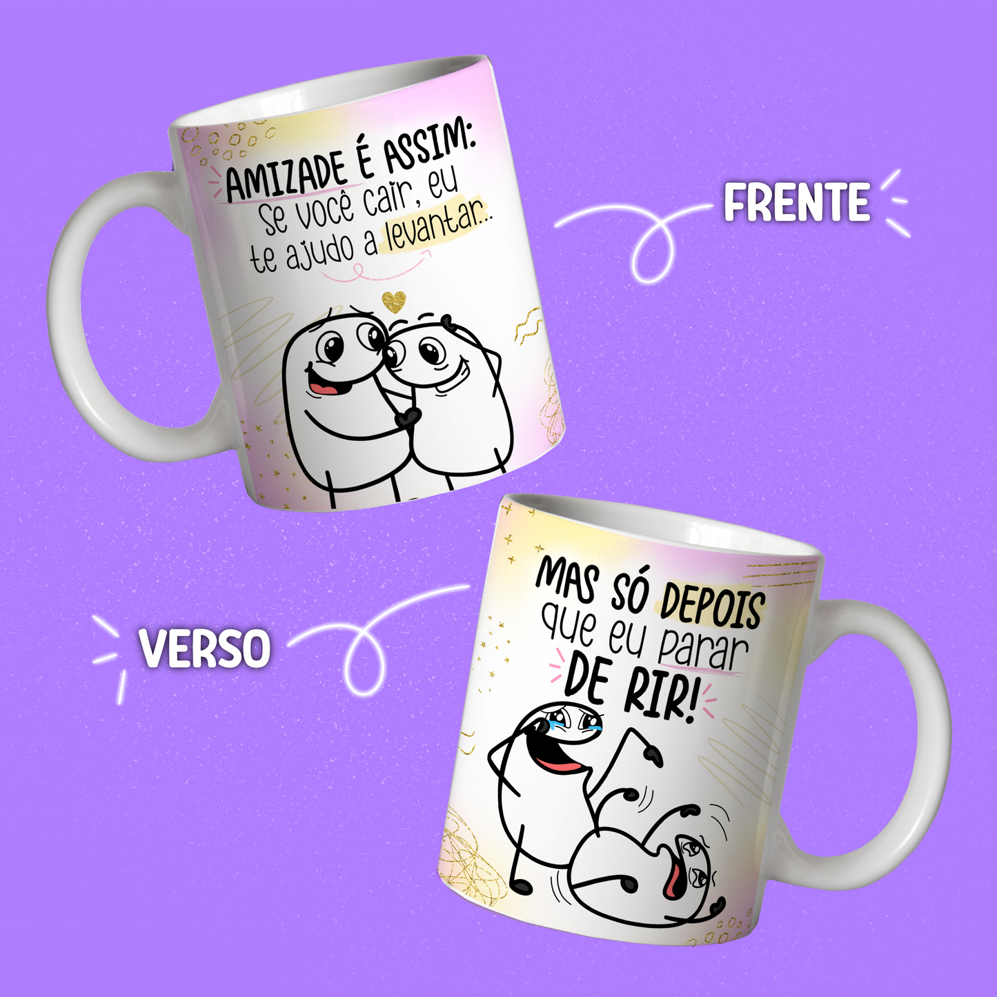 Caneca Flork Amigas