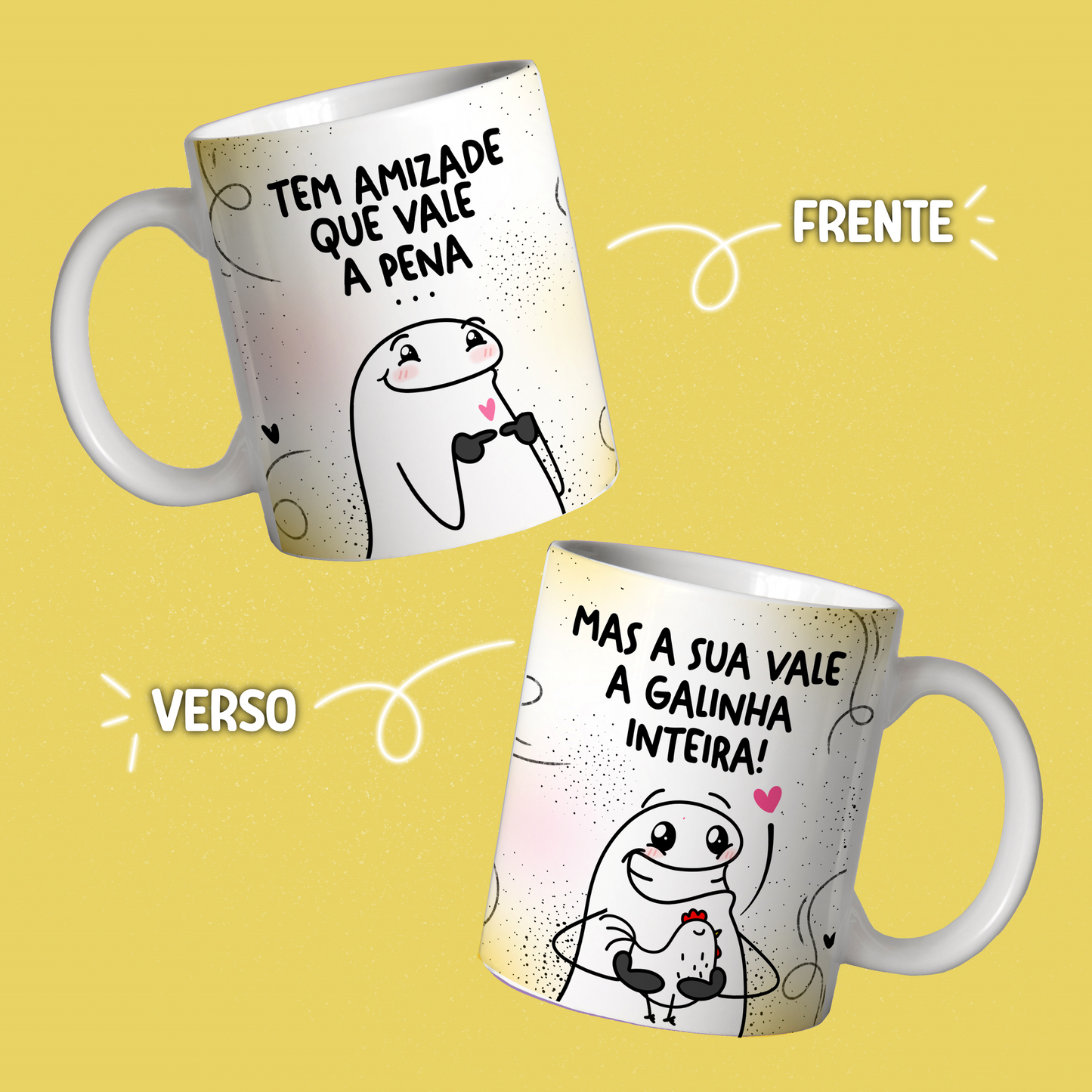 Caneca Flork Amigas