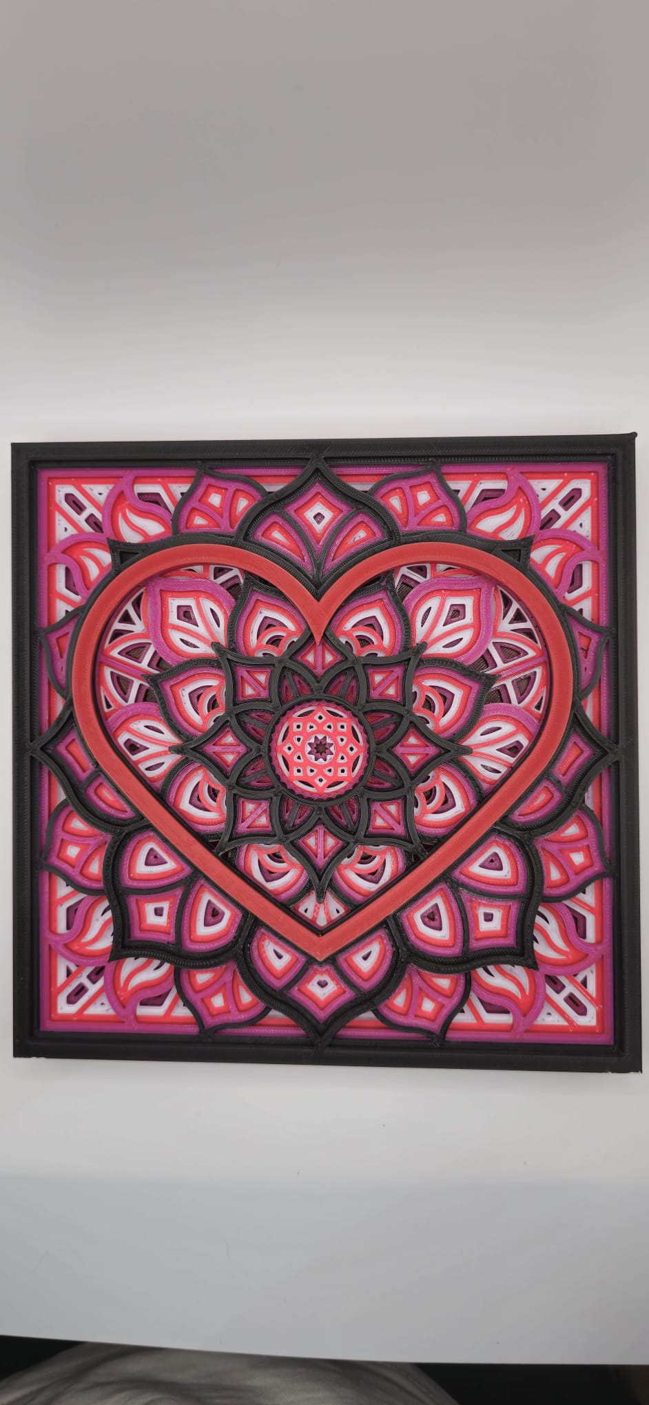 Quadro Mandala Coração