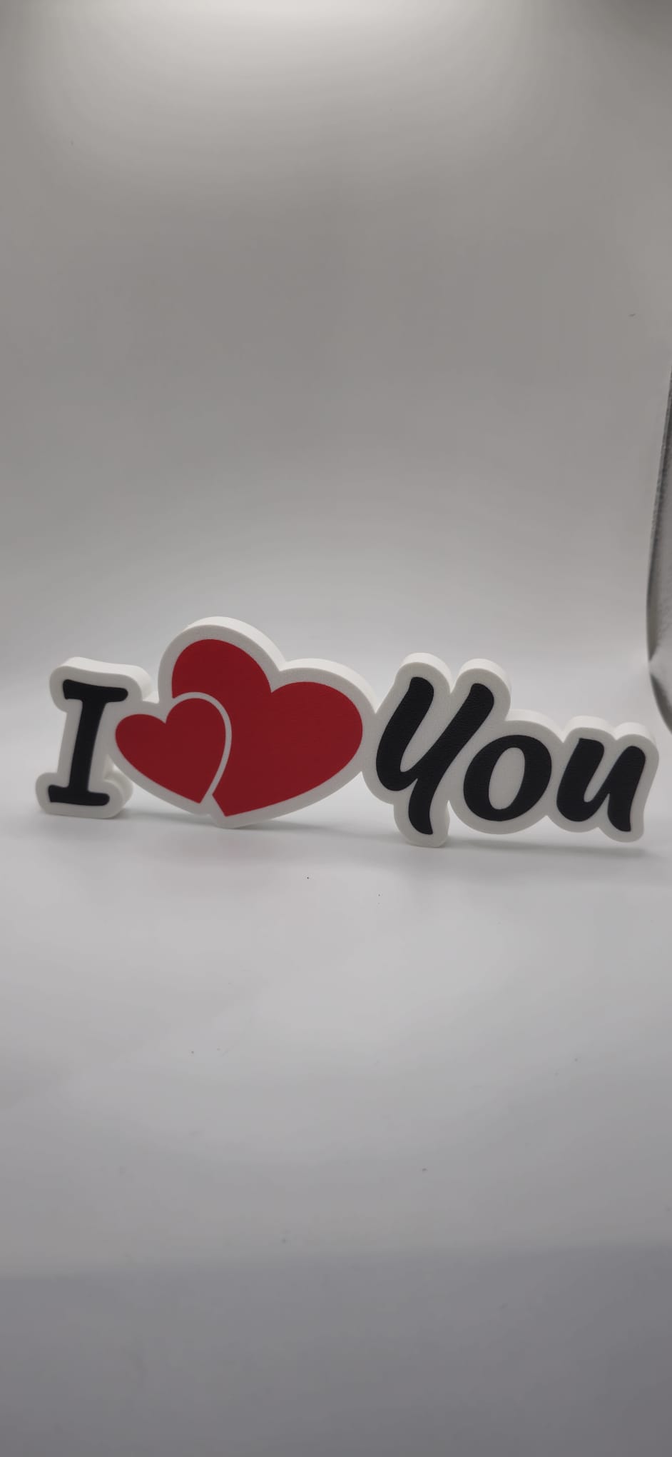 Placa Decorativa "I ♥ You"