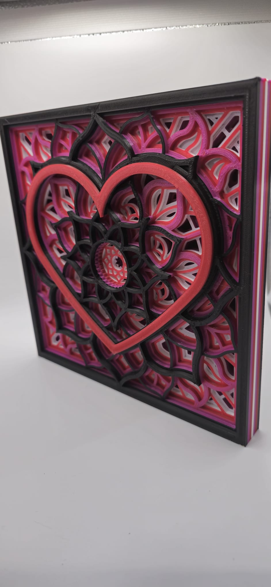 Quadro Mandala Coração