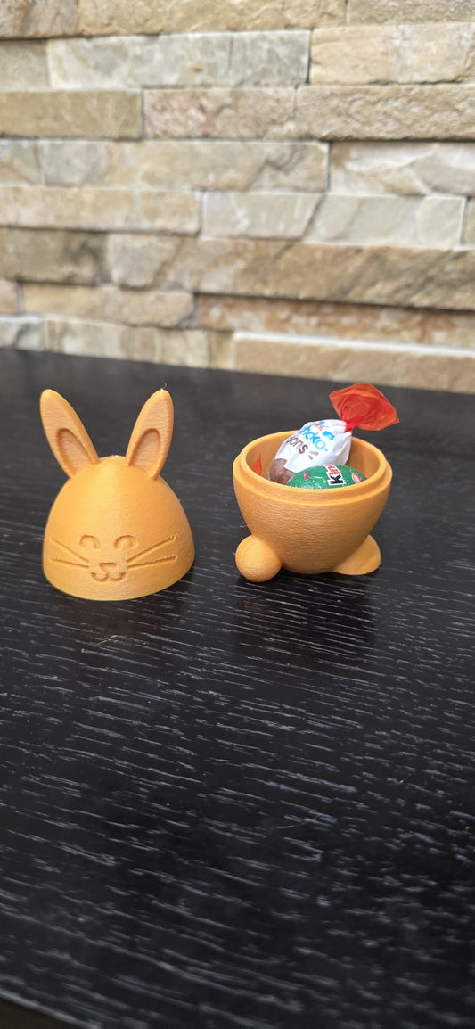 Coelho Páscoa formato Ovo