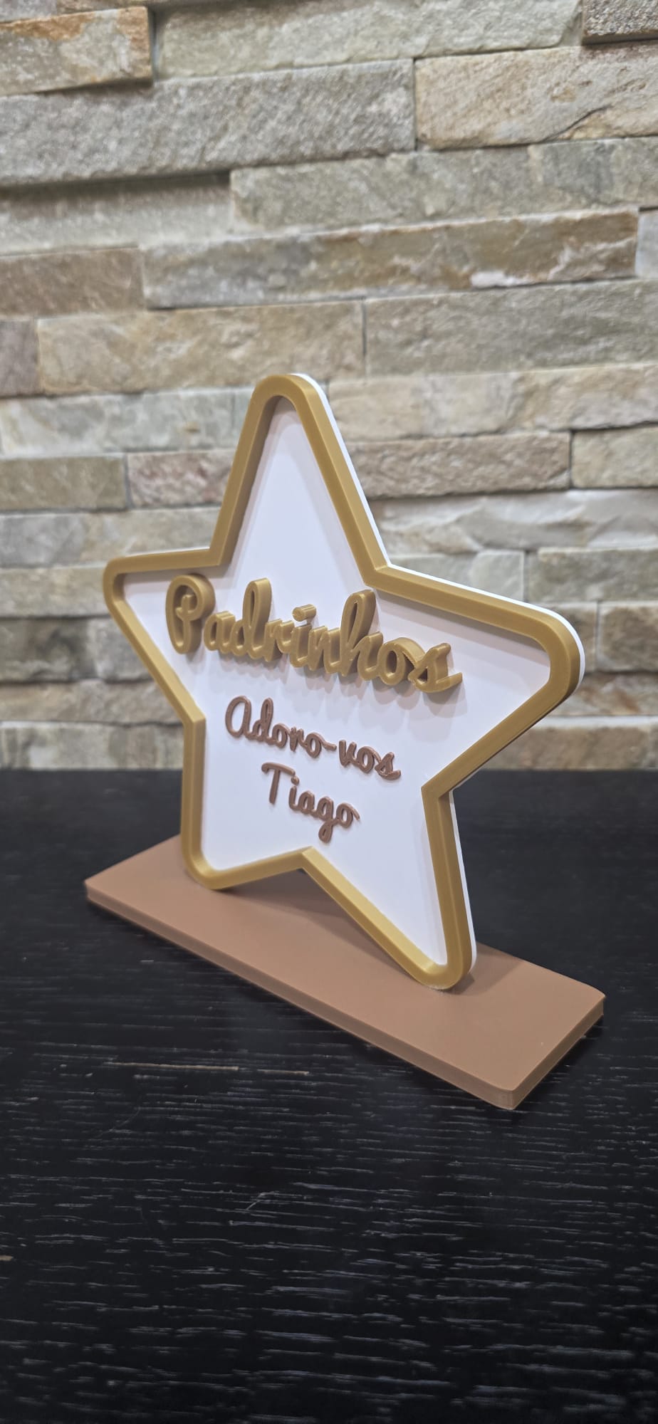 Decoração Estrela Padrinhos