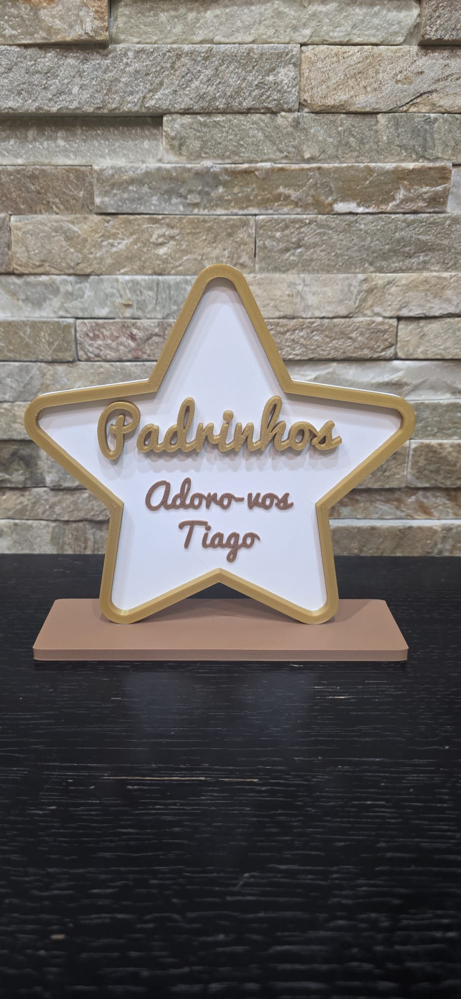 Decoração Estrela Padrinhos