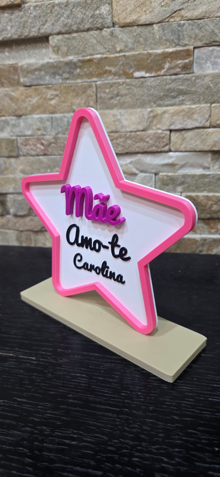 Estrela Decorativa Mãe