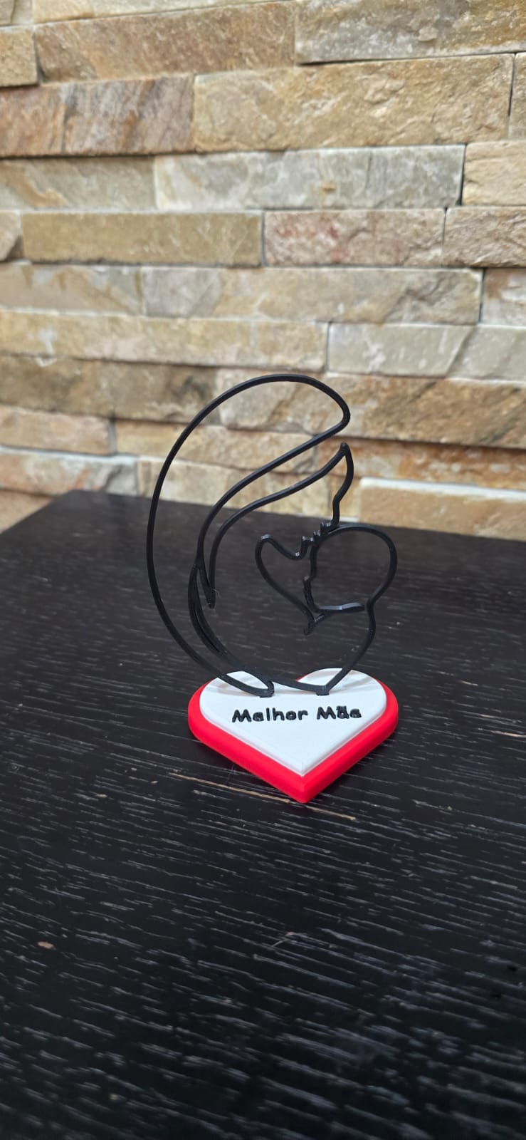 Silhuetas decorativas Mãe