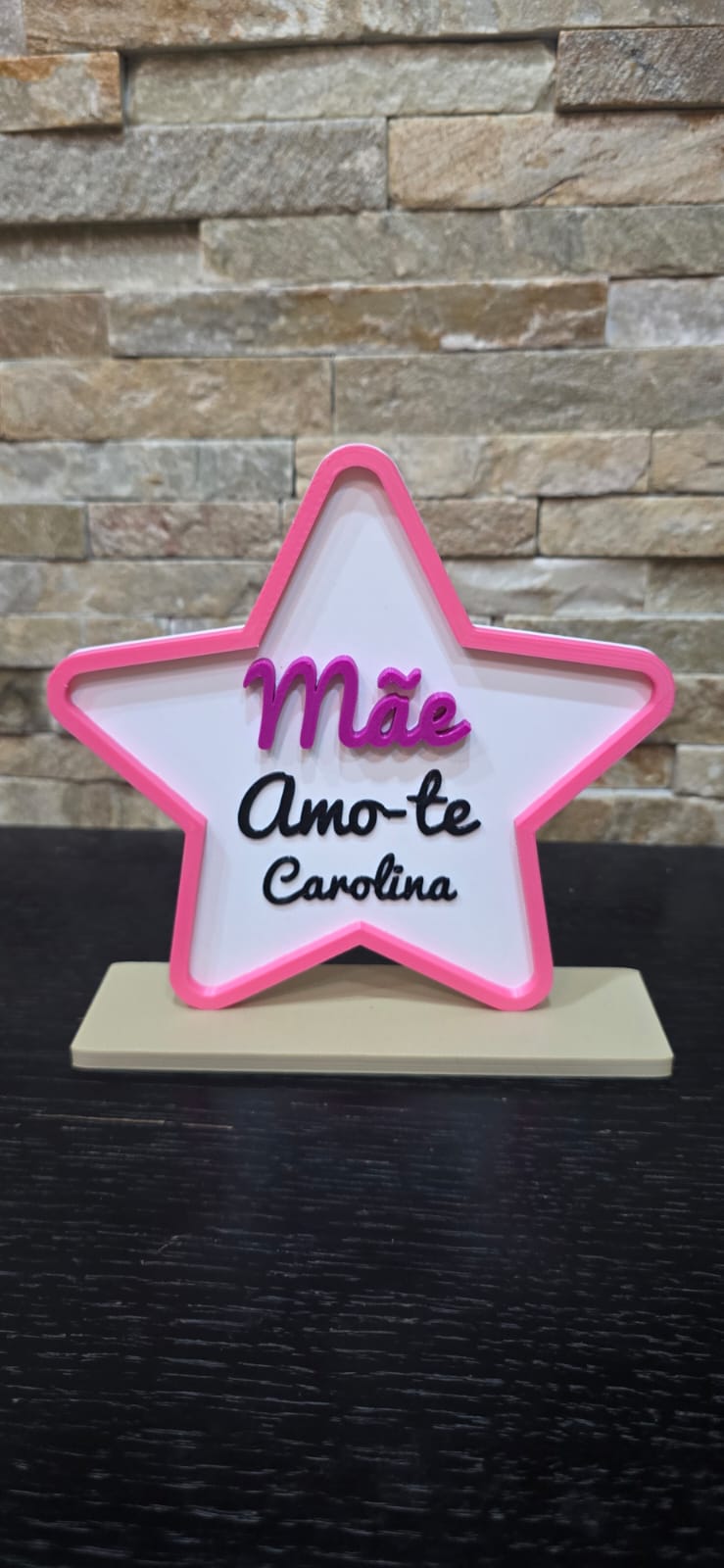 Estrela Decorativa Mãe