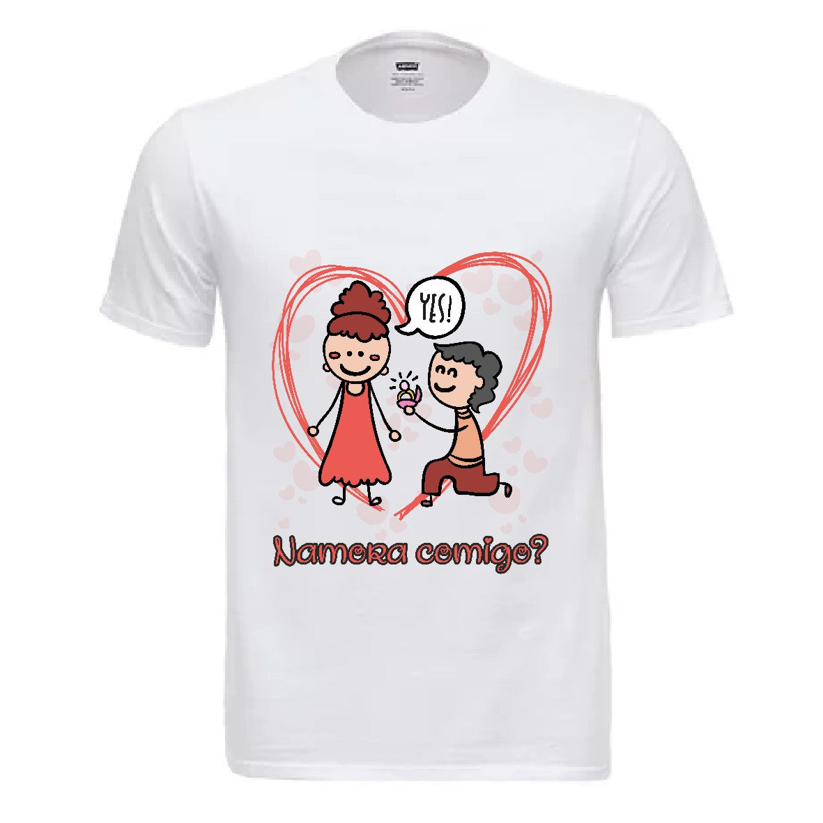 T-Shirt Dia dos Namorados Pack 4