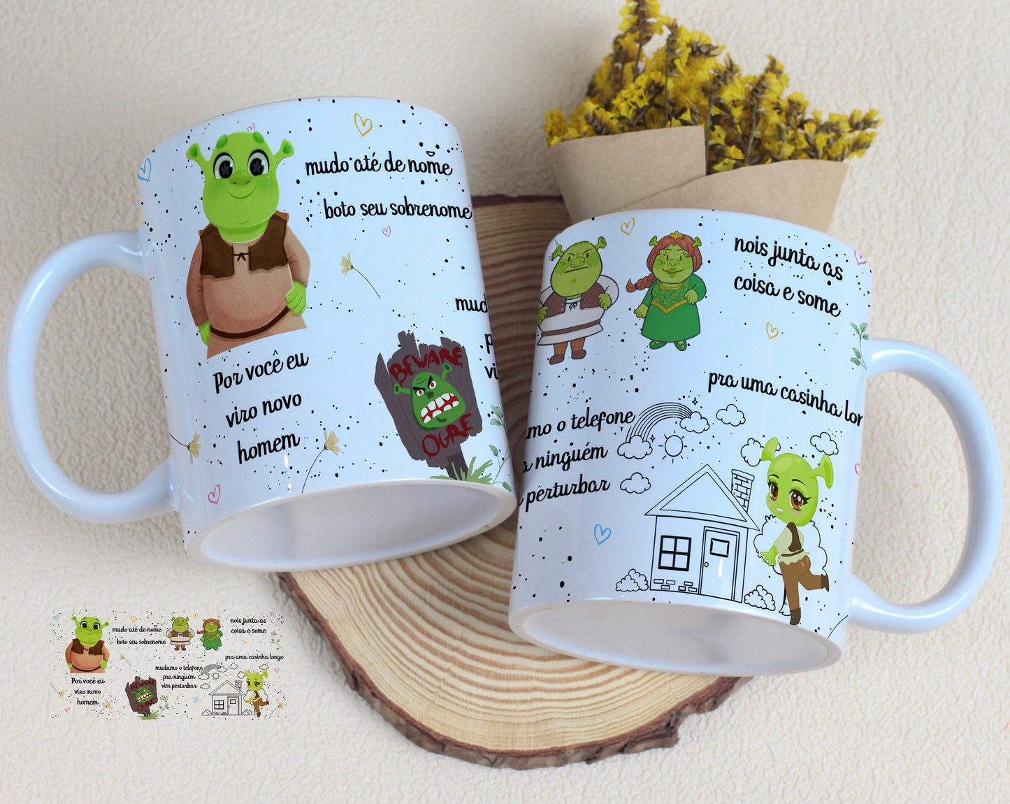 Canecas Dia dos Namorados Musical