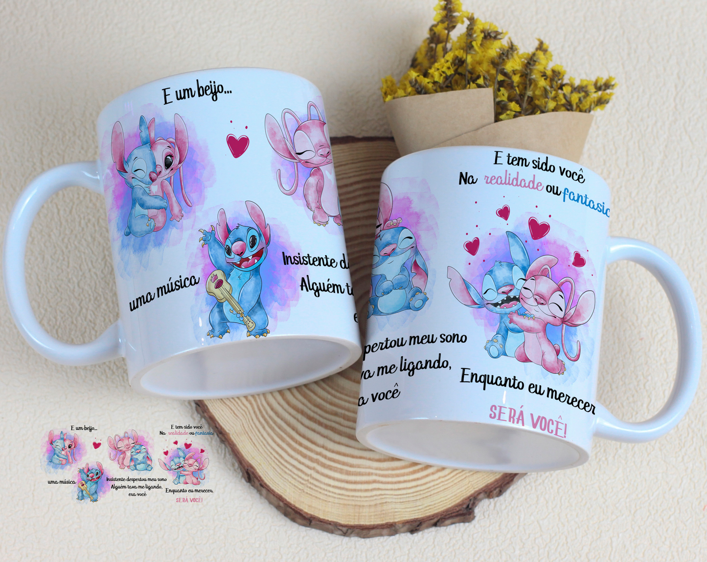 Canecas Dia dos Namorados Musical