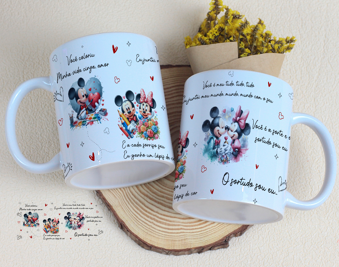 Canecas Dia dos Namorados Musical