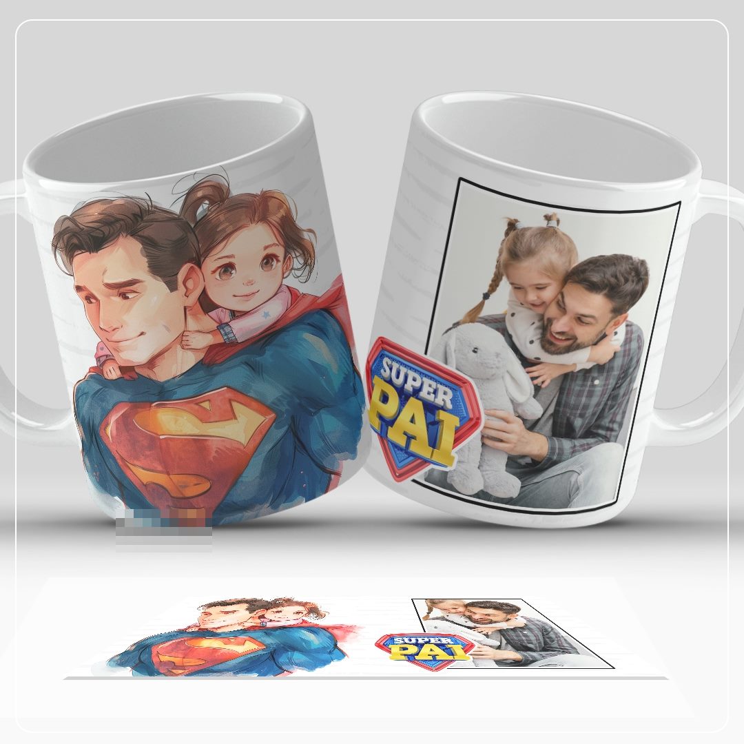 Canecas com Foto Dia do Pai