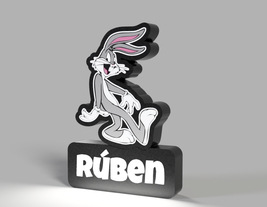 Luminária Bugs Bunny