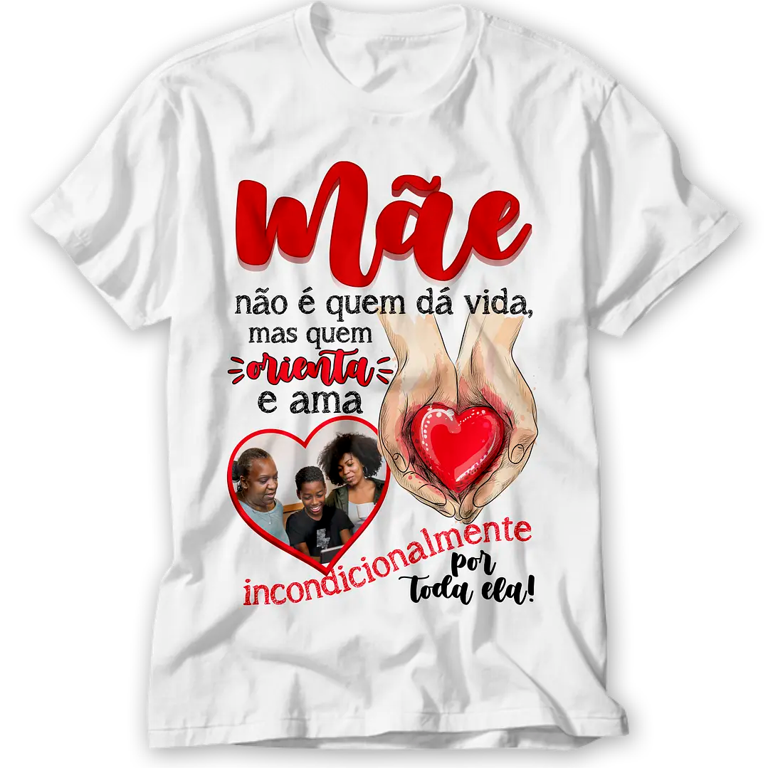 T-shirt Personalizada Dia da Mãe