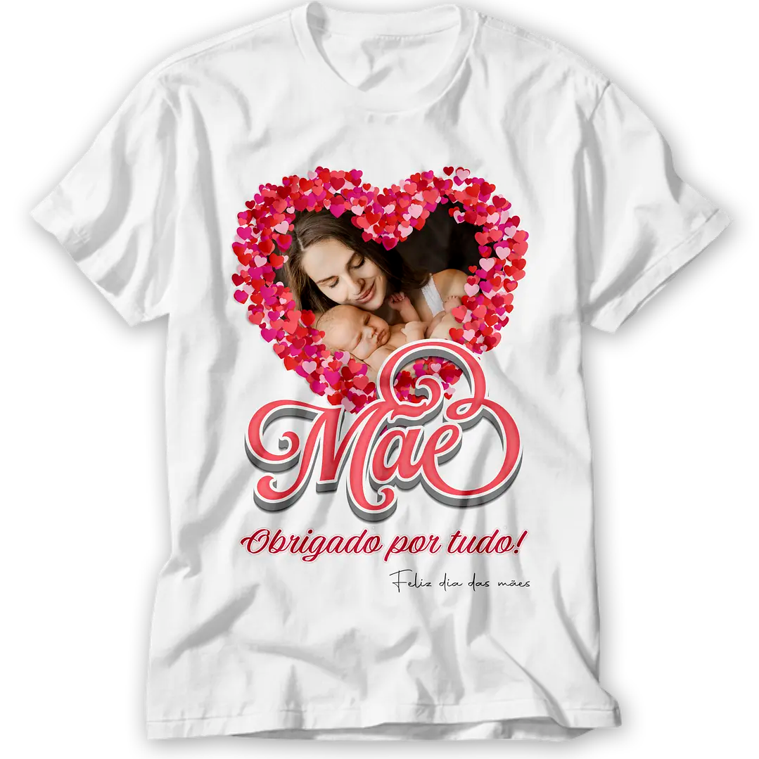T-shirt Personalizada Dia da Mãe