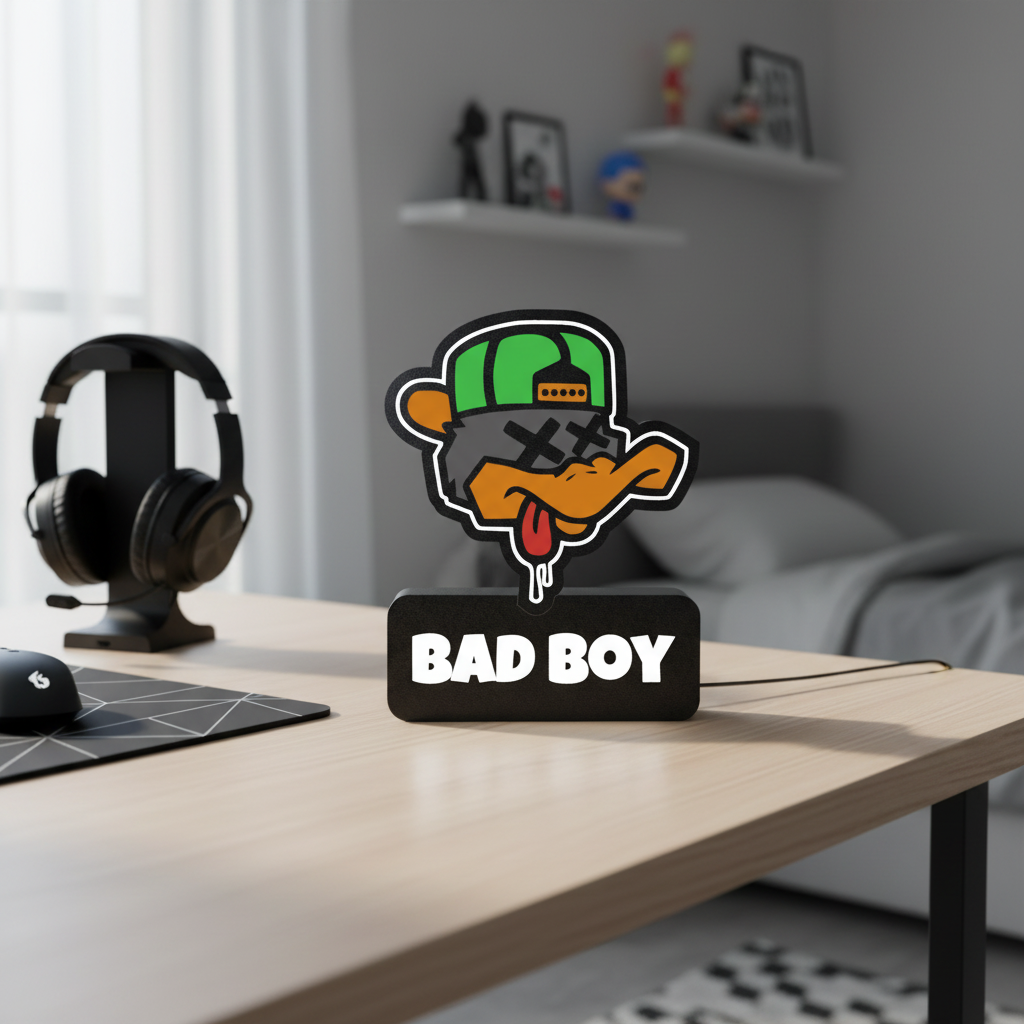 Fotografia lifestyle de luminária Bad Boy