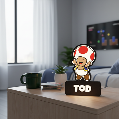 Fotografia lifestyle de luminária Toad