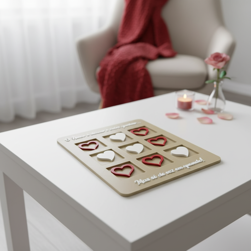 Imagem lifestyle do jogo do galo romântico