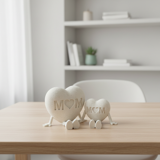 Imagem lifestyle dos corações MOM