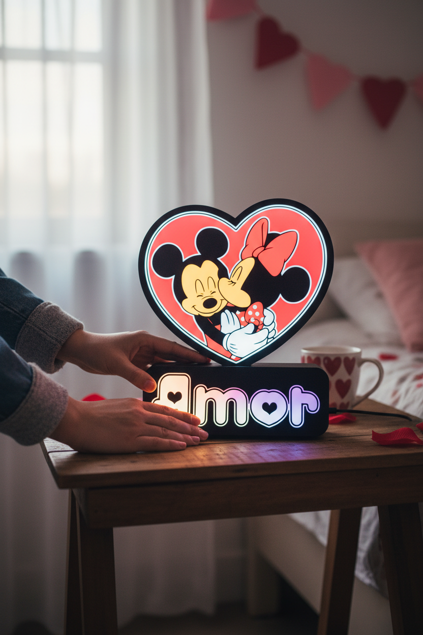 Imagem UGC da luminária Amor