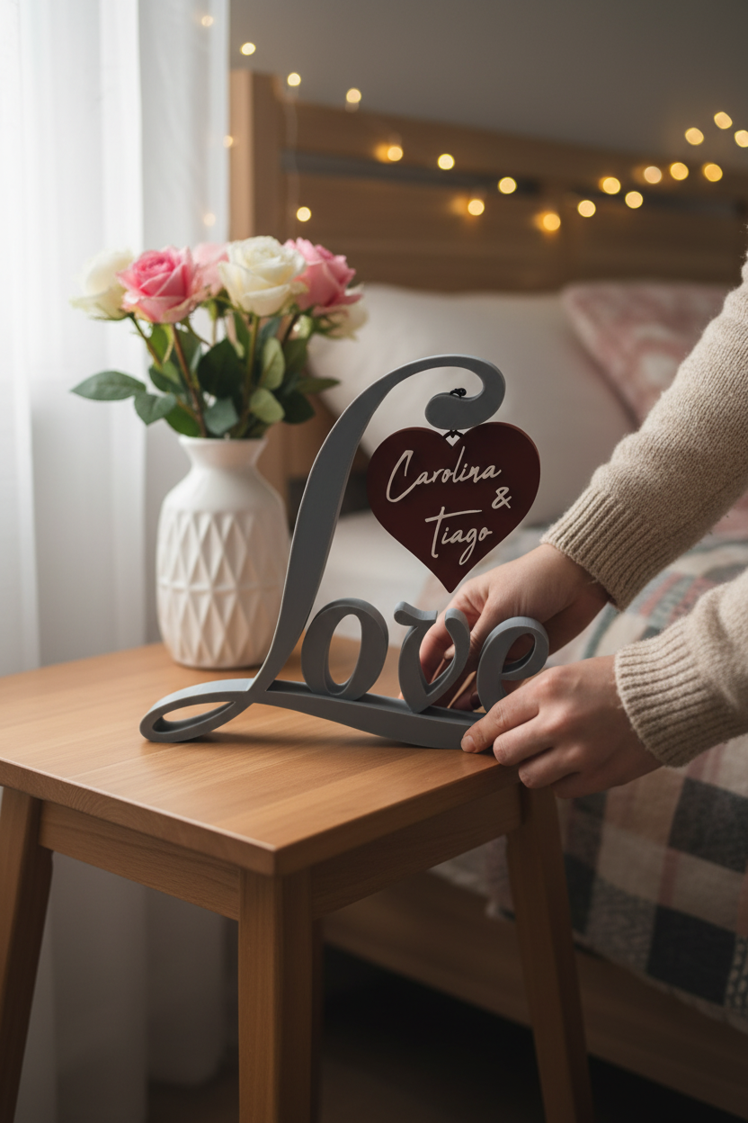 Imagem UGC da peça decorativa Love