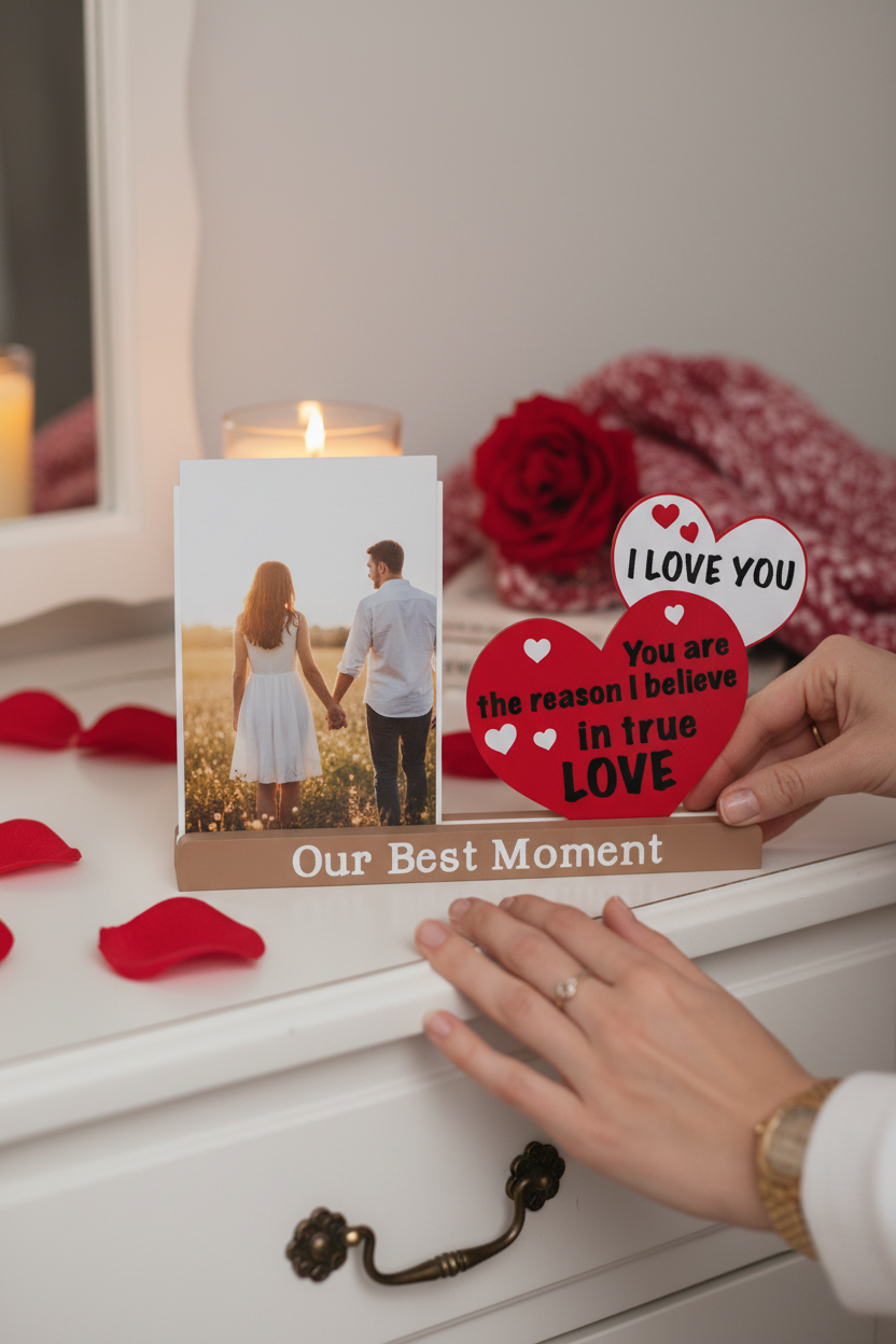 Imagem UGC do porta-retratos "Our Best Moment" - Dia dos Namorados