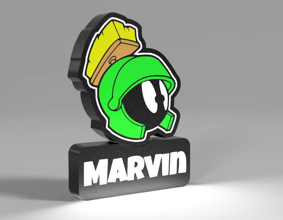 Luminária Marvin the Martian