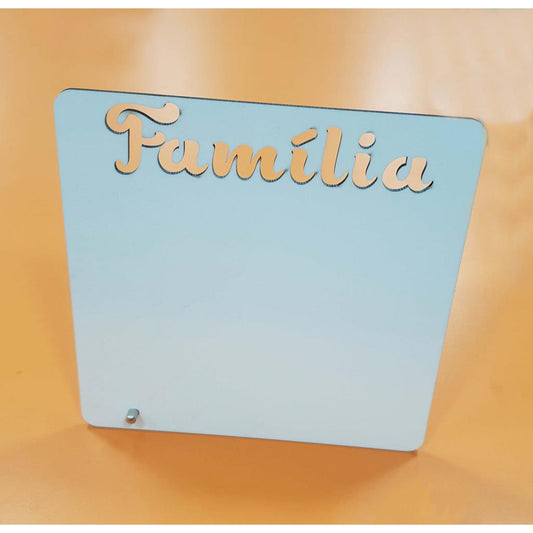 Decoração MDF Família