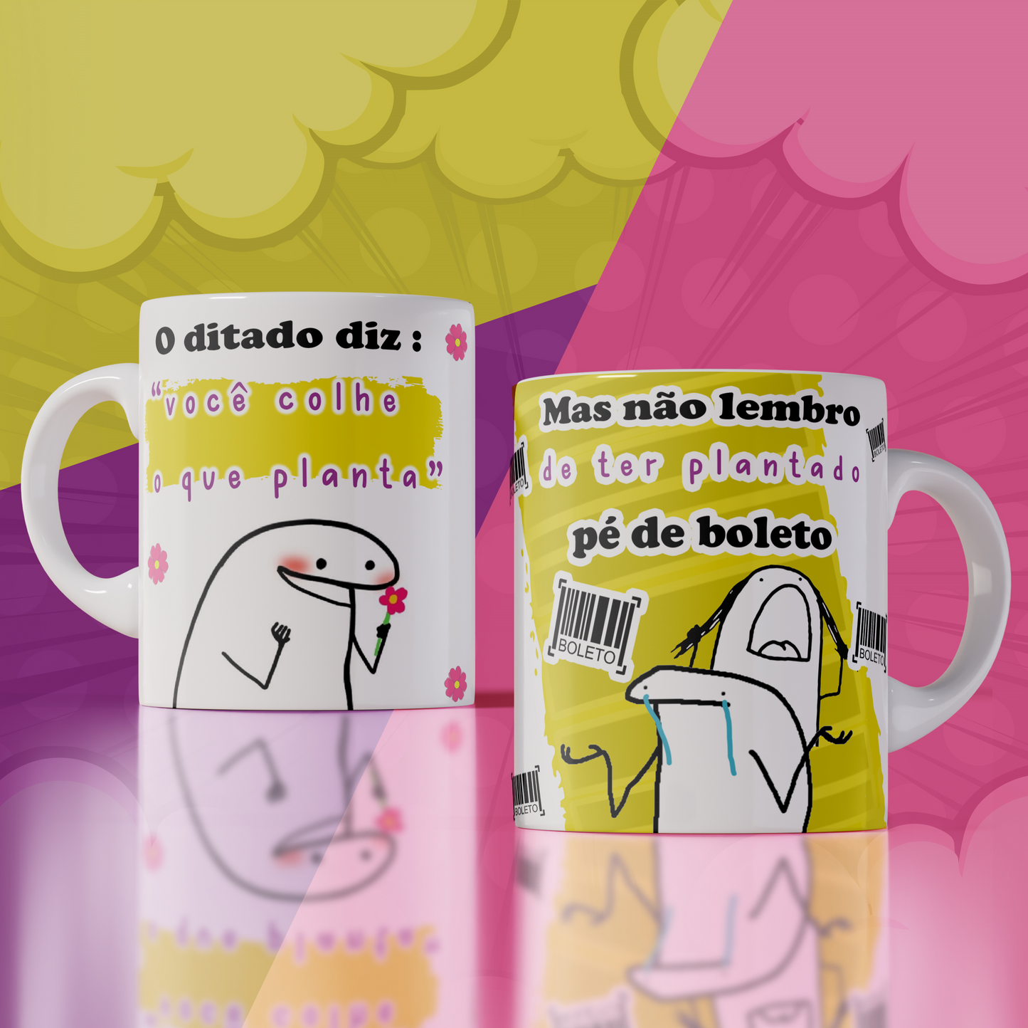 Caneca Flork Divertidas