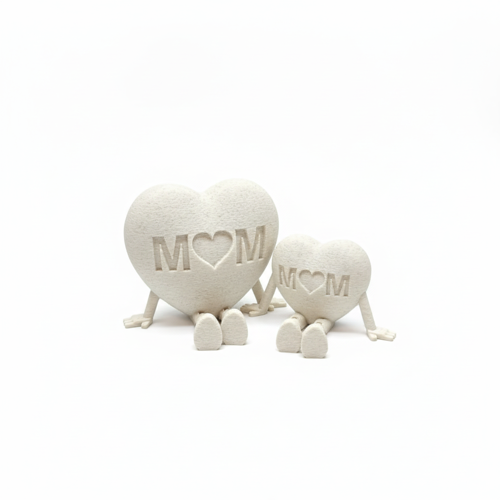 Packshot e-commerce dos corações MOM