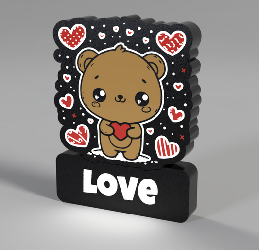 Luminária Teddy Love