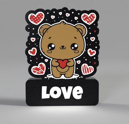 Luminária Teddy Love