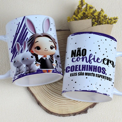 Canecas Wandinha Páscoa